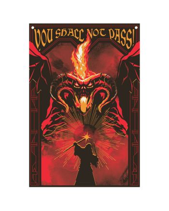 Banner mural Balrog Le Seigneur des Anneaux par Fanattik