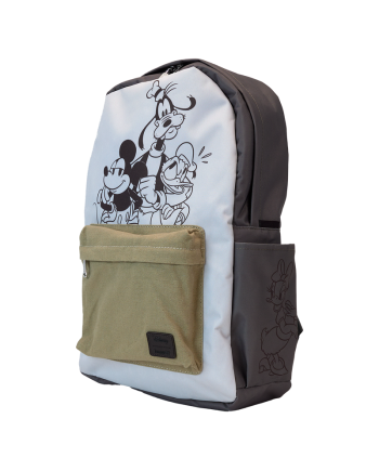 DISNEY - Mickey and friends - Nylon Canvas Backpack LoungeFly
