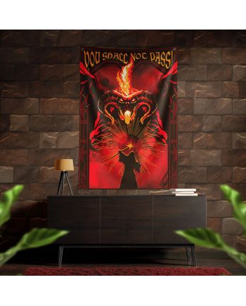 Décoration murale Balrog format 125 x 85 cm
