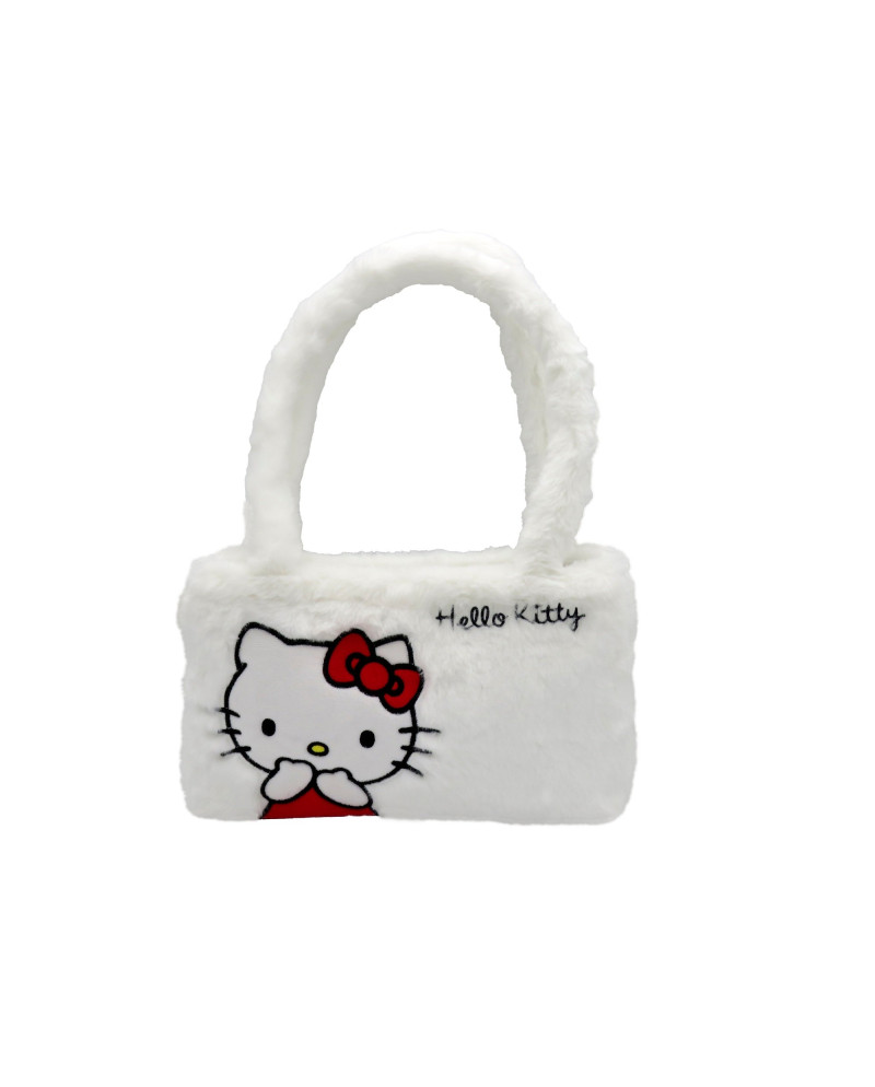 HELLO KITTY - Fur Handbag - Small 26x17x7cm