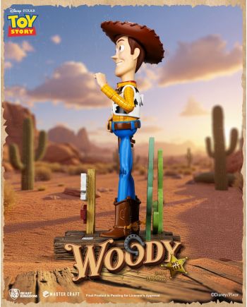 TOY STORY - Sheriff Woody - Statuette Master Craft 44cm - vue de face