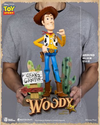 TOY STORY - Sheriff Woody - Statuette Master Craft 44cm - vue du packaging