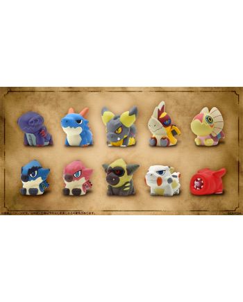 Figurines Finger Puppet Monster Hunter Vol. 2 par Capcom - boîte complète