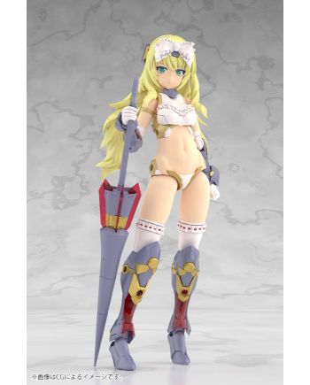 FRAME ARMS GIRL - Grand Scale Durga I - Model Kit 25cm - vue de dos