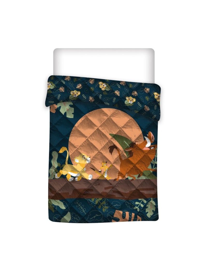 LE ROI LION - Hakuna Matata - Couverture en Quilt 140x200cm - vue principale