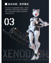 SHEIK MAINLAND - Xenodash (Blanc) - Model Kit 1/18 - vue de profil