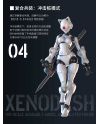 SHEIK MAINLAND - Xenodash (Blanc) - Model Kit 1/18 - vue de dos