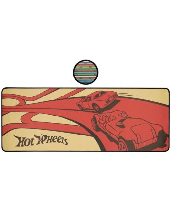 HOT WHEELS - Tapis de Bureau XL + 1 Sous-Verre - vue principale
