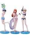 STEINS GATE - Suzuha, Mayuri & Kurisu "Swimsuit" - Statuette 1/7 26cm - vue principale