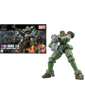 GUNDAM - Model Kit - HG 1/144 - HGAC LEO - 13 CM - vue principale