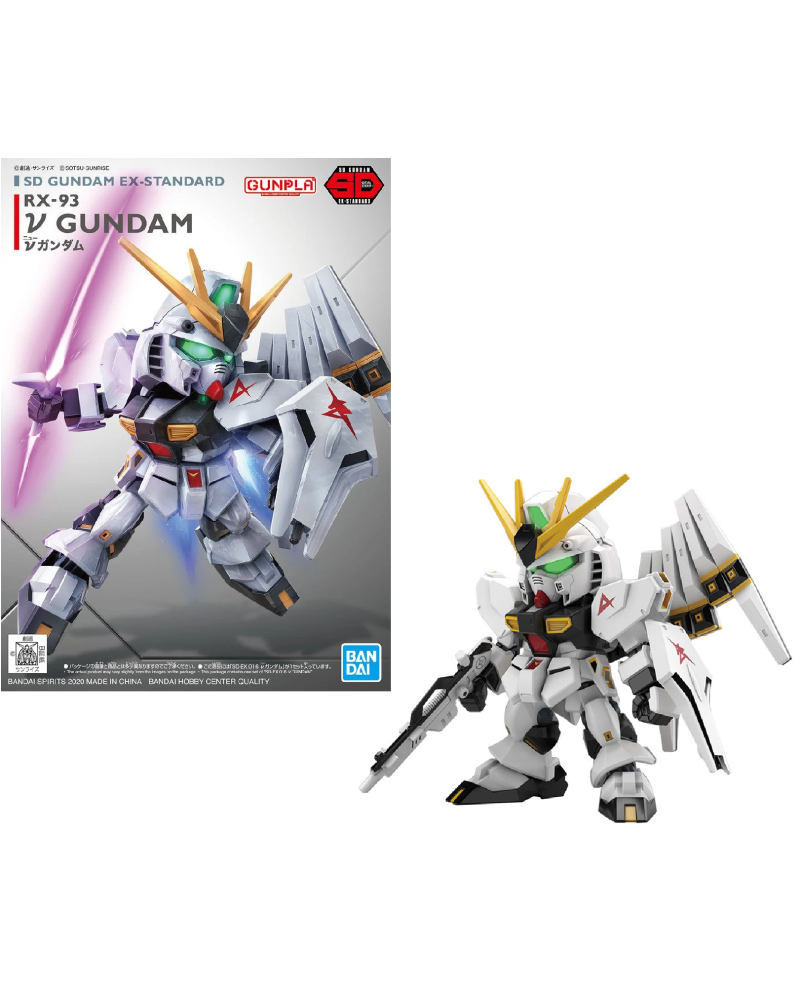 GUNDAM - SD EX Standard Nu Gundam SD - Model Kit - vue principale