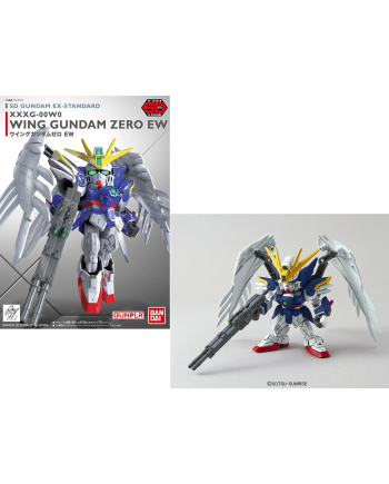 GUNDAM - SD Gundam EX-Standard 004 Wing Gundam Zero (EW) - Model Kit - vue principale
