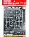 GUNDAM - Builders Parts HD MS Blade 01 - Model Kit - vue de face
