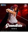 Découvrez la figurine Shanks Grandista II et ses détails.