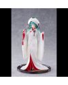 Snow Miku 2013 en kimono blanc Strawberry Shiro-muku, vue de face.
