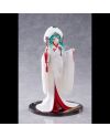 Snow Miku All Stars 2013 en vue de trois quarts sur socle noir.
