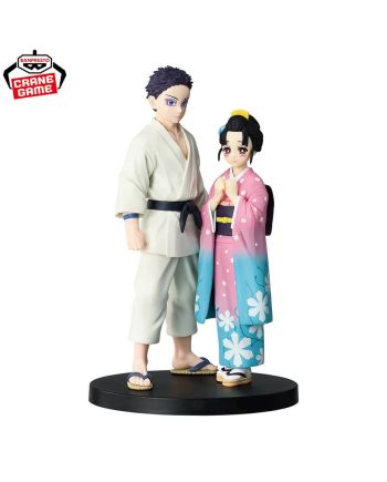 Présentation de Hakuji Soyama aux côtés de Koyuki, dans la collection Demon Slayer Kizuna no Sou.