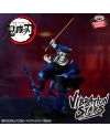 Kaigaku de Demon Slayer en pleine attaque, figurine Banpresto Vibration Stars Plus de 21 cm.