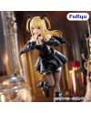 Vue trois quarts de Misa Amane BiCute Dark : pose dynamique, ailes noires et bas résille.