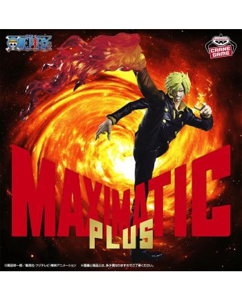Figurine Sanji MAXIMATIC Plus One Piece de 27 cm par Banpresto.