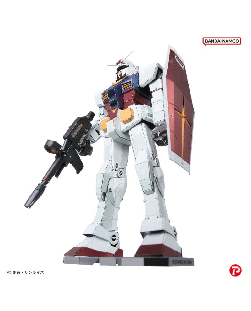GUNDAM RX-78-2 Metallic Nano Puzzle 12cm - vue de face