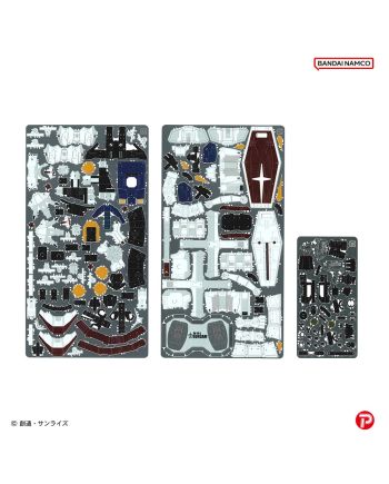 GUNDAM RX-78-2 Metallic Nano Puzzle 12cm - emballage