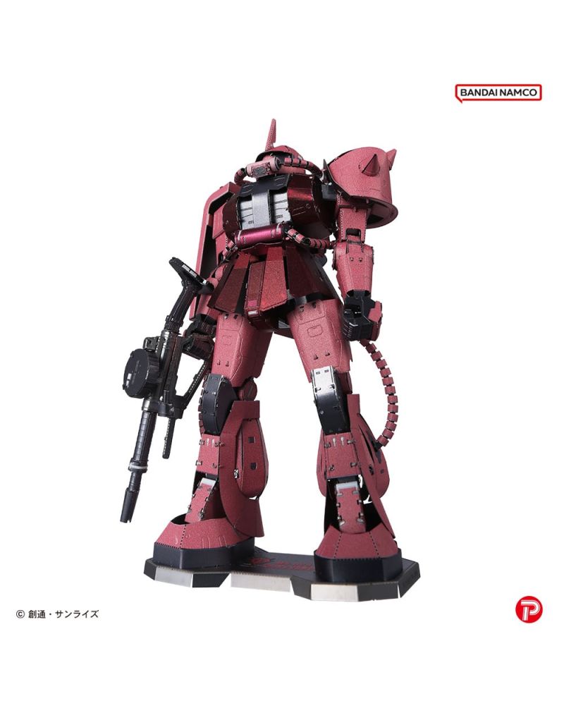 Figurine Zaku de Char Gundam Metallic Nano Puzzle 12.5cm vue de face