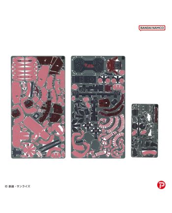 Zaku de Char Gundam Metallic Nano Puzzle vue arrière