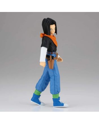 Figurine C-17 Banpresto – vue de profil et détails des accessoires.
