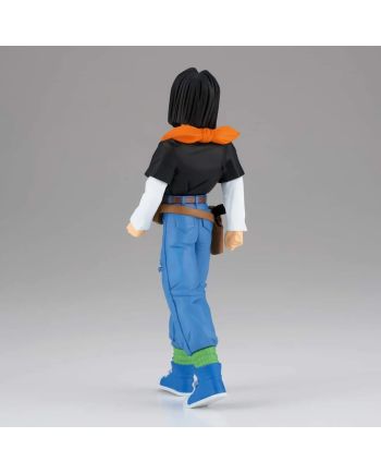 Android 17 SOLID EDGE WORKS Vol.23 – vue arrière de la figurine Dragon Ball Z.