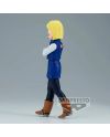 Android 18 (C-18) – Vue de profil de la figurine SOLID EDGE WORKS.