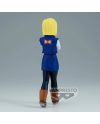 Android 18 Dragon Ball Z – Vue arrière avec logo du Ruban Rouge.