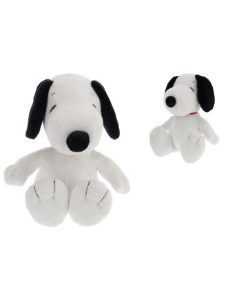 PEANUTS - Snoopy assis - Peluche 25cm - vue principale