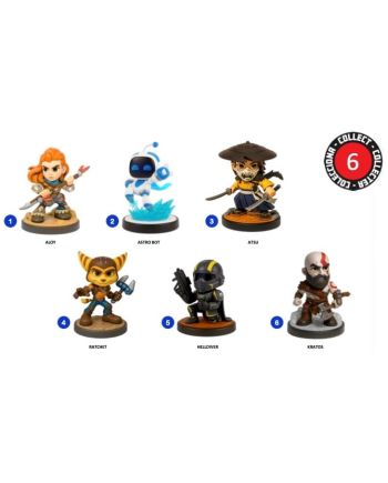 Visuel assortiment figurines PLAYSTATION All Stars Blind Box