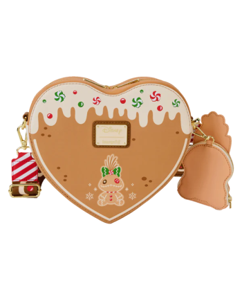 LILO & STITCH - Angel & Stitch Gingerbread - Crossbody Bag Loungefly