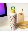 Gourde métallique LEGO 500ml avec bouchon en forme de brique