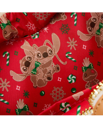 LILO & STITCH - Angel & Stitch Gingerbread - Crossbody Bag Loungefly