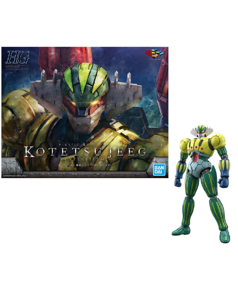 GUNDAM - HG 1/144 Kotetsu Jeeg (Infinitism) - Model Kit - vue principale