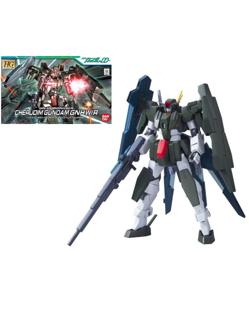 GUNDAM - HG 1/144 Cherudim Gundam GNHW/R - Model Kit 13cm - vue principale