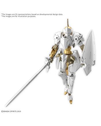 GUNDAM - 30MM 1/144 EXM-A9rk SPINATIO - Model Kit - vue de face