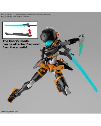 30MM - 1/144 EXM-H15D Acerby (Type-D) - Model Kit - vue de profil