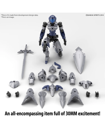 30MM - 1/144 EXM-A9k Spinatio (Knight Type) - Model Kit - vue du packaging