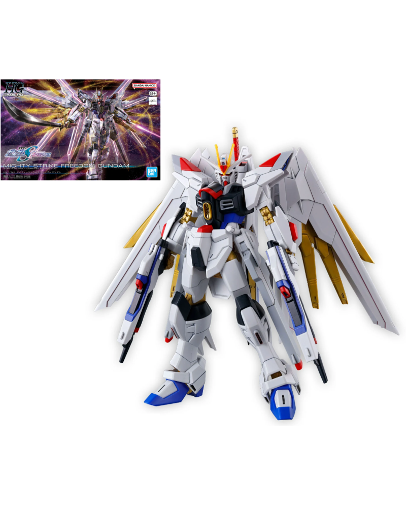 GUNDAM - HG 1/144 Mighty Strike Freedom Gundam - Model Kit - vue principale