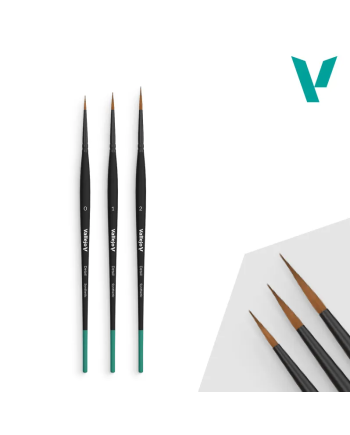 GUNDAM ACC - Set de 3 Pinceaux Ronds - Taille '0-1-2' - vue principale