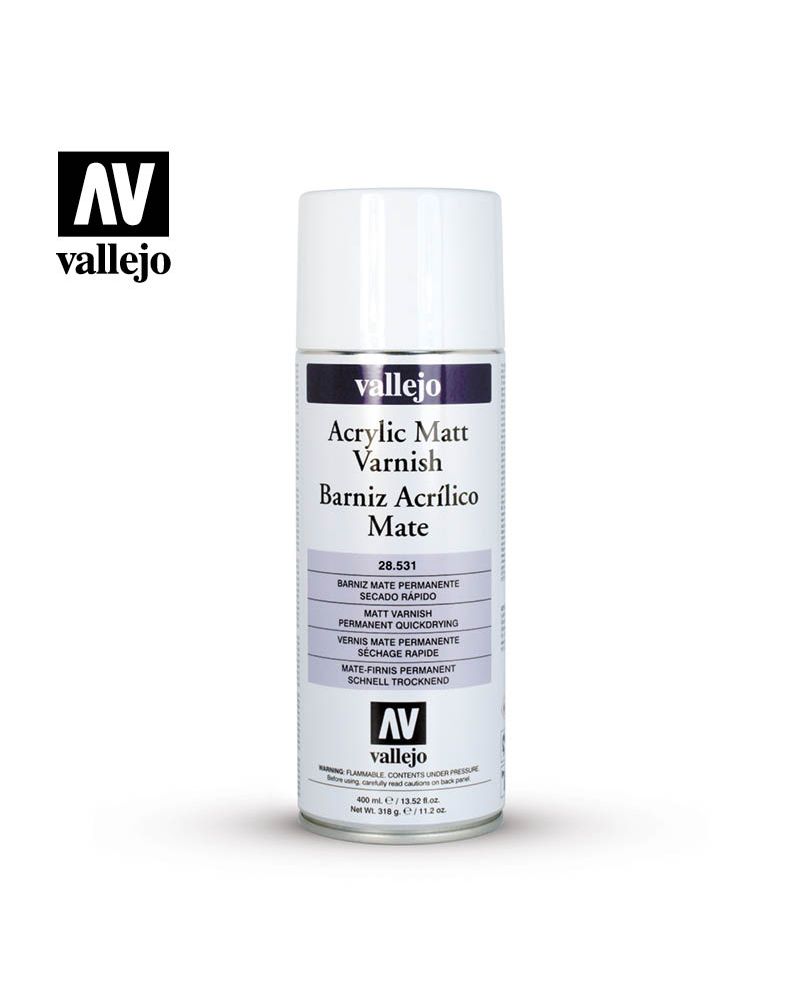 GUNDAM ACC - Aerosol Primer 400ml - Acrylic Matt Spray Varnish - vue principale