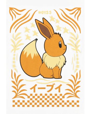 T-shirt Pokémon Évoli loose fit homme taille L vue de dos