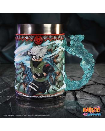 Chope Kakashi Naruto en verre 16.5cm - Nemesis