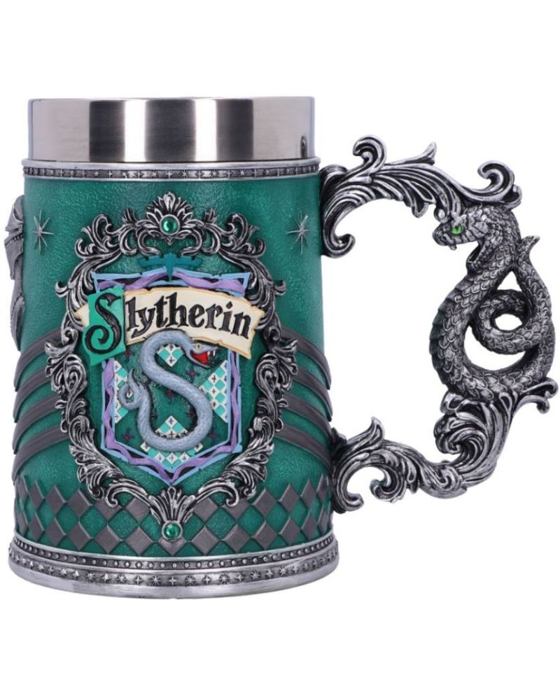 Chope Harry Potter Serpentard en résine 16cm vue de face
