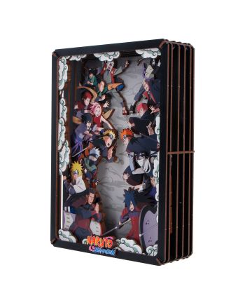 NARUTO - Combat - Théatre en bois (Large) - vue de profil