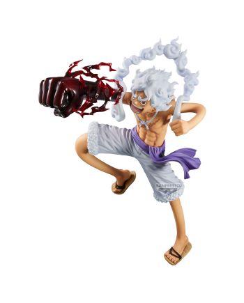 ONE PIECE - Monkey D. Luffy Gear 5 - Figurine Grandista 23cm - vue de face